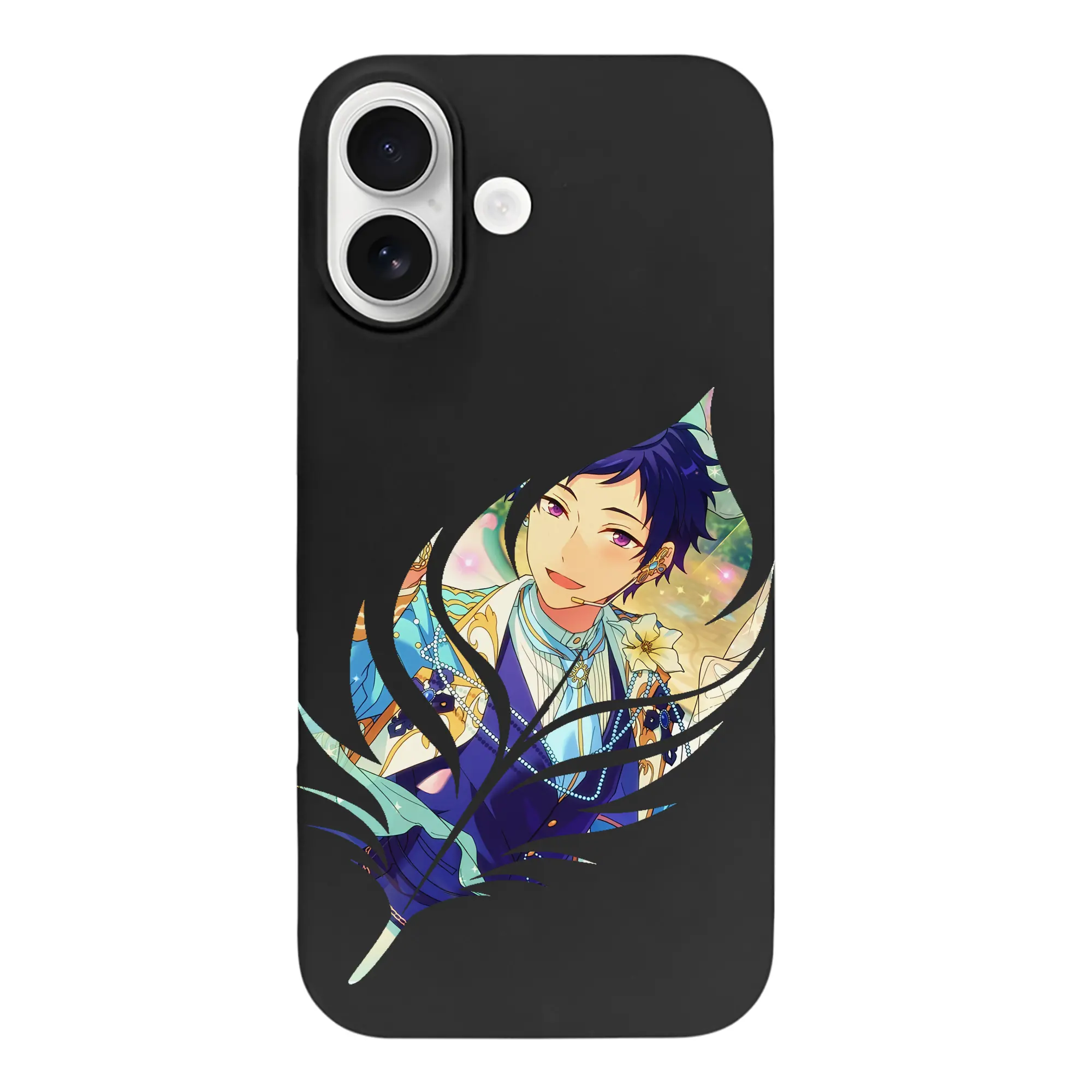 あんさん ぶる グッズ fine 伏見弓弦 - iPhone 17 シリーズ シリコンケース 薄型 耐衝撃 指紋防止 ソフトタッチカバー 精密フィット 傷防止 保護ケース iPhone 17/17 Air/17 Pro/17 Pro Max 対応